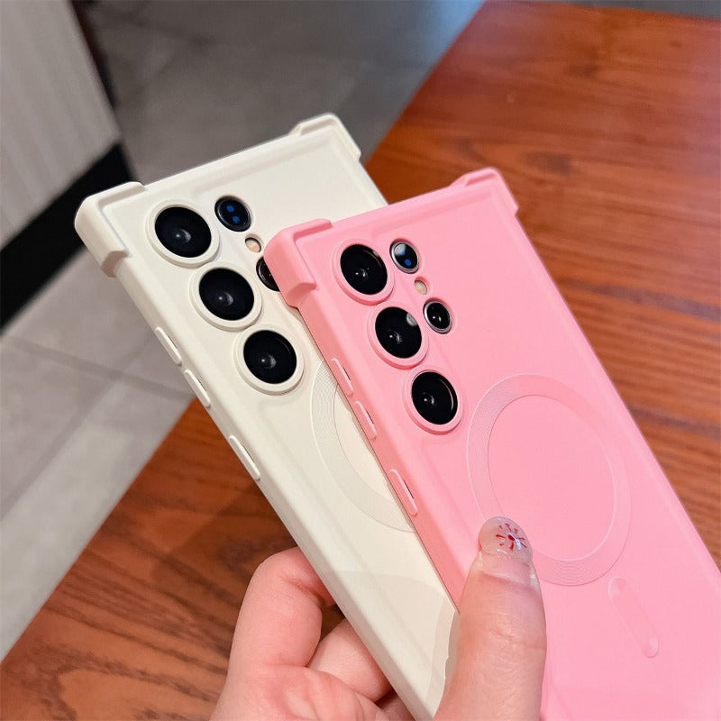 Airbag Magnetic Phone Case For Samsung