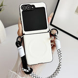 Simple Magnetic Phone Case For Samsung Z Flip 7 6 5 4 3