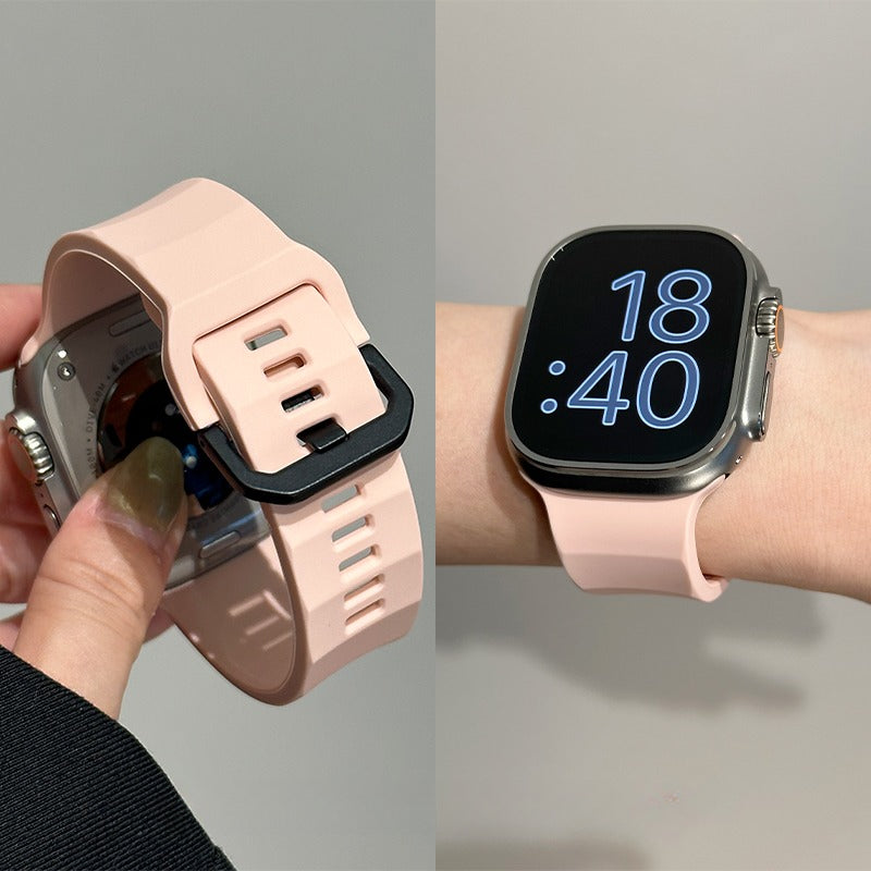 New Silicone Strap For Apple Watch