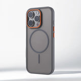 Luxury Matte Translucent Magnetic Case For iPhone