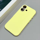 Liquid Silicone Lens Film Phone Case For iPhone