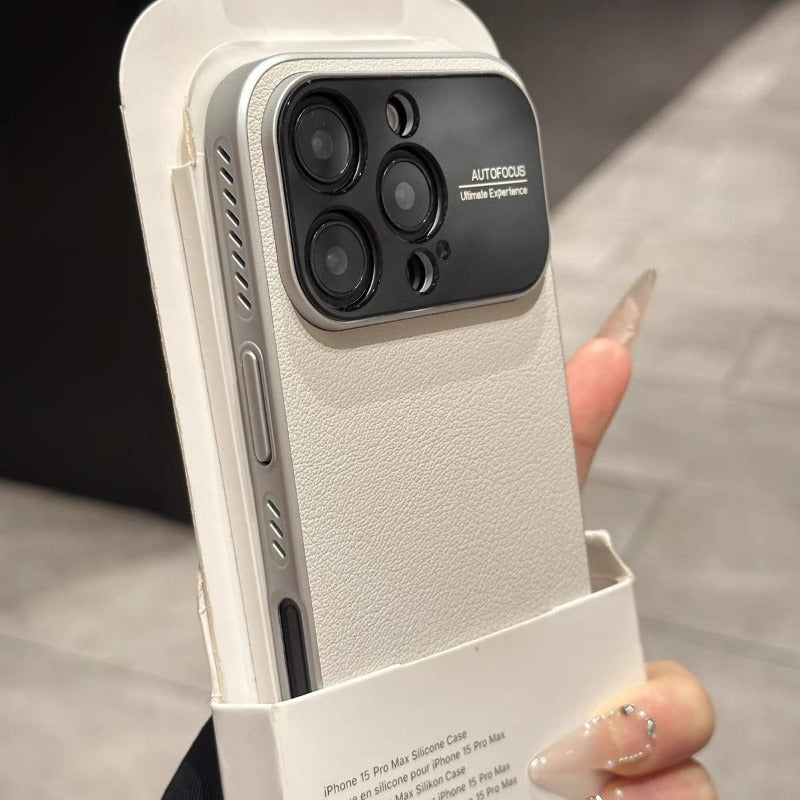 Large Window Ultra-Thin Magnetic Phone Case For iPhone