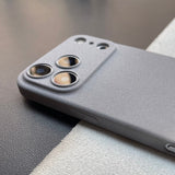 Frosted Silicone Soft Phone Case For iPhone