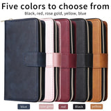 Flip Zipper Card Holder Phone Case For iPhone