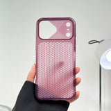 Semi-transparent Ultra-thin Breathable Phone Case For iPhone