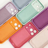 Leopard Print Liquid Silicone Phone Case For iPhone