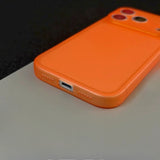 Solid Color Soft Silicone Frosted Phone Case For iPhone