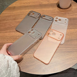 Ultra-thin PC Hard Slim Lens Protection Case For iPhone