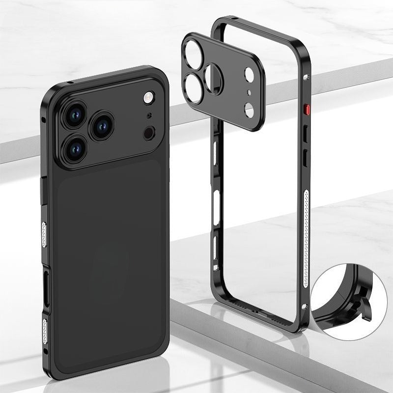 Ultra-thin Metal Frame Phone Case For iPhone