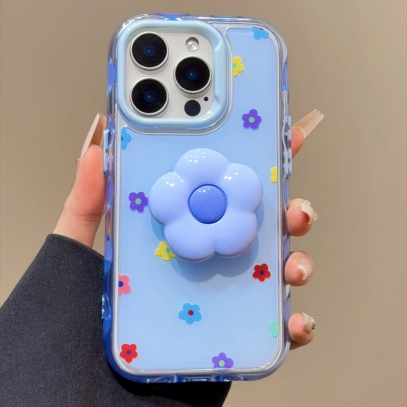 Flower Anti-fall Phone Case For iPhone