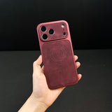 Retro Leather Magnetic Phone Case For iPhone