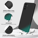 Silicone Black Phone Case For Samsung