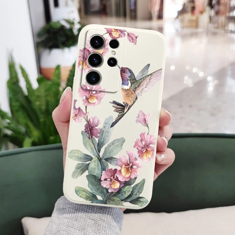 Bird Silicone Phone Case For Samsung