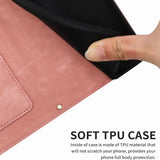Card Slot Flip Flower Phone Case For Samsung