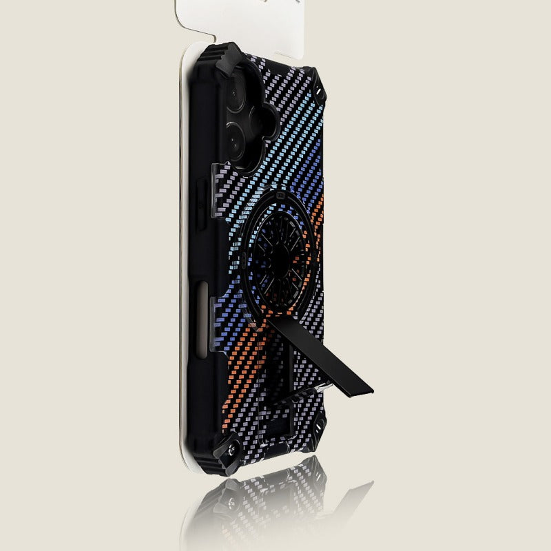 Airbag Magnetic Bracket Phone Case For iPhone