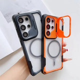 Luxury Magnetic Silicone Case For Samsung