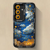 Nebula Moonlight Soft Phone Case For Samsung