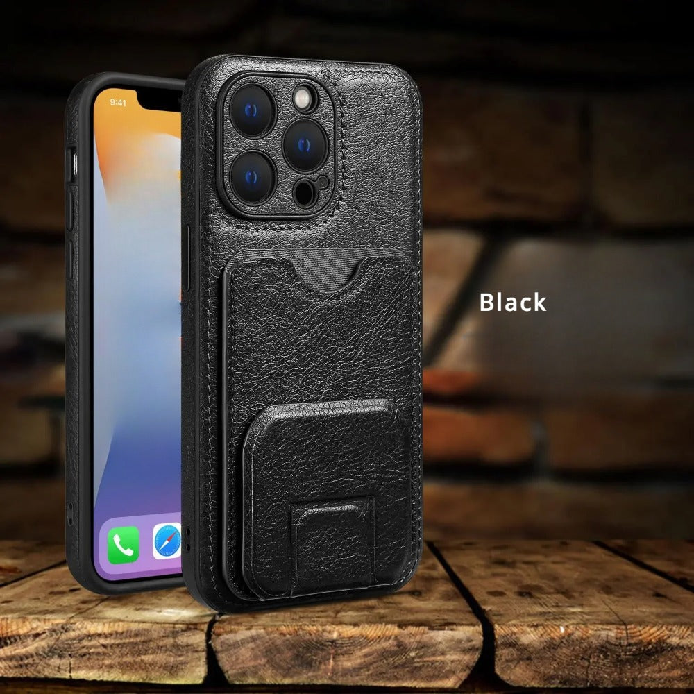 High-End Leather Phone Case For iPhone