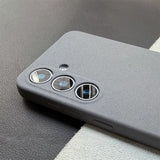 Matte quicksand Slim Soft Sandstone Back Case For Samsung