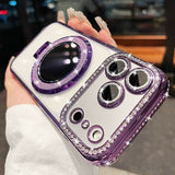 Diamond Mirror Magnetic Case For iPhone