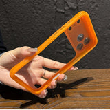 Hollow-out Frame Soft Phone Case For iPhone
