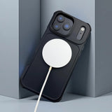 Shockproof Armor Matte Magnetic Case For iPhone