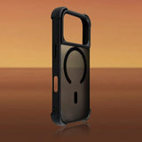 Matte Transparent PC Magnetic Phone Case For iPhone