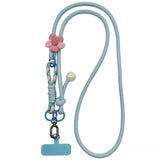 Flower-patterned Crossbody Multi-functional Neck Strap