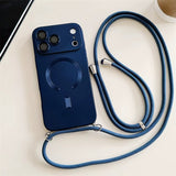 Crossbody Lanyard Magnetic Case For iPhone