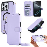 Lanyard Flip Cards Sold Wallet Leather Case For iPhone