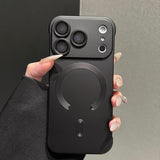 Ultra-thin Frameless Magnetic Phone Case For iPhone