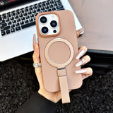 Magnetic Bracket Phone Case For iPhone