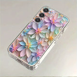 Transparent Flower Phone Case For Samsung