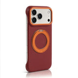 Frameless Magnetic Stand Phone Case For iPhone