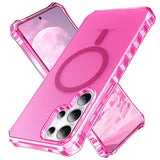 Transparent Frosted Magnetic Phone Case For Samsung