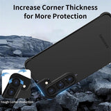 Built-in Camera Lens Protector Frameless Silicone Bumper Case For Samsung