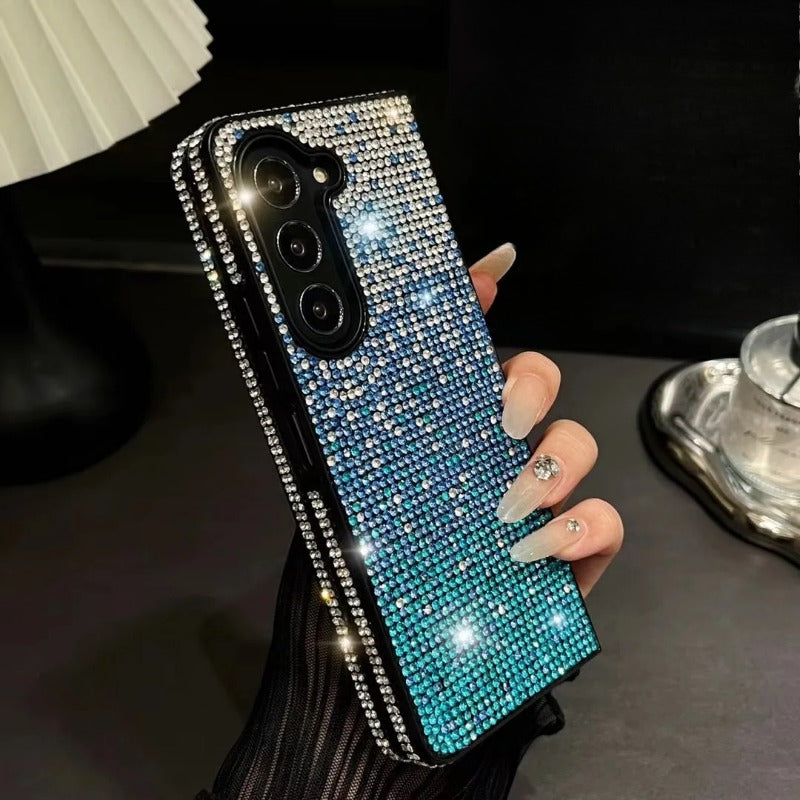 Bling Gradient Full Diamond Case For Samsung