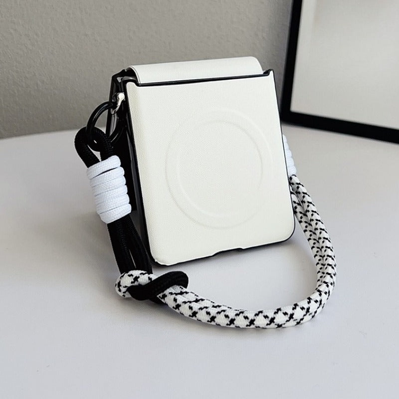 Simple Magnetic Phone Case For Samsung Z Flip 7 6 5 4 3