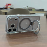 Transparent Magnetic Phone Case For iPhone