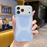 Jelly-like Mesh Soft Silicone Phone Case For iPhone