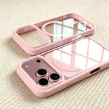 Transparent Wireless Charge Phone Case For iPhone
