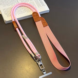 Solid Color Adjustable Crossbody Phone Strap