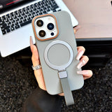 Magnetic Bracket Phone Case For iPhone