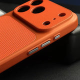 Leather Diamond Textured Case For iPhone
