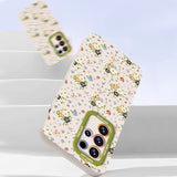 Floral Silicone Phone Case For Samsung
