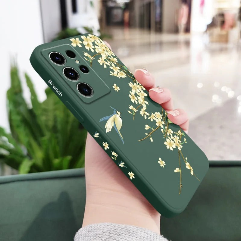 Plum Tree Branch Phone Case For Samsung