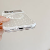 Minimalist Polka Dot Phone Case For iPhone