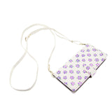 Floral Lanyard Flip Phone Case For Samsung