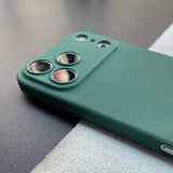 Frosted Silicone Soft Phone Case For iPhone