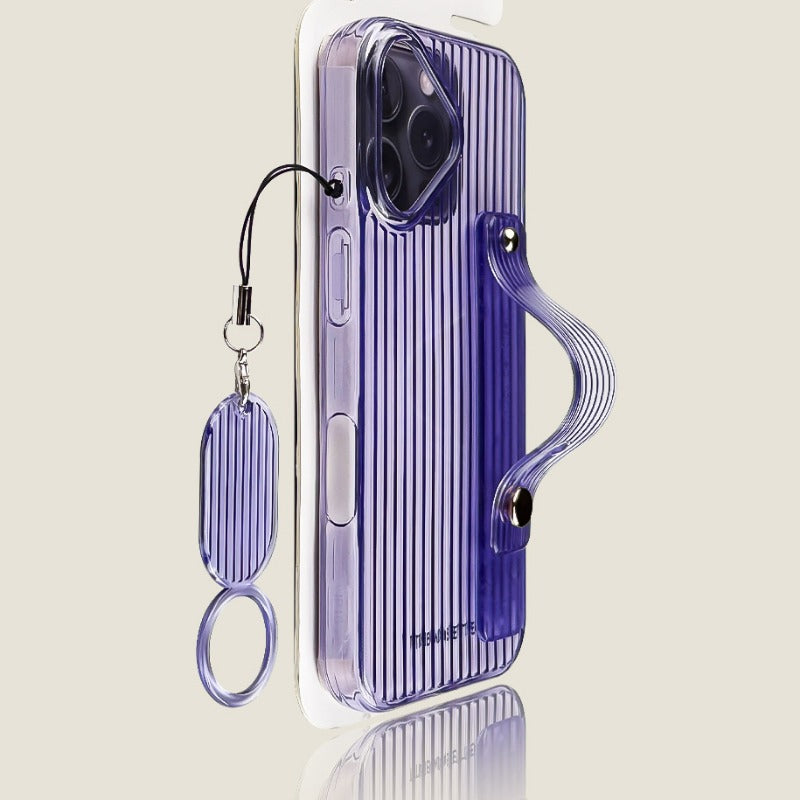 Transparent Wristband Anti-fall Phone Case For iPhone